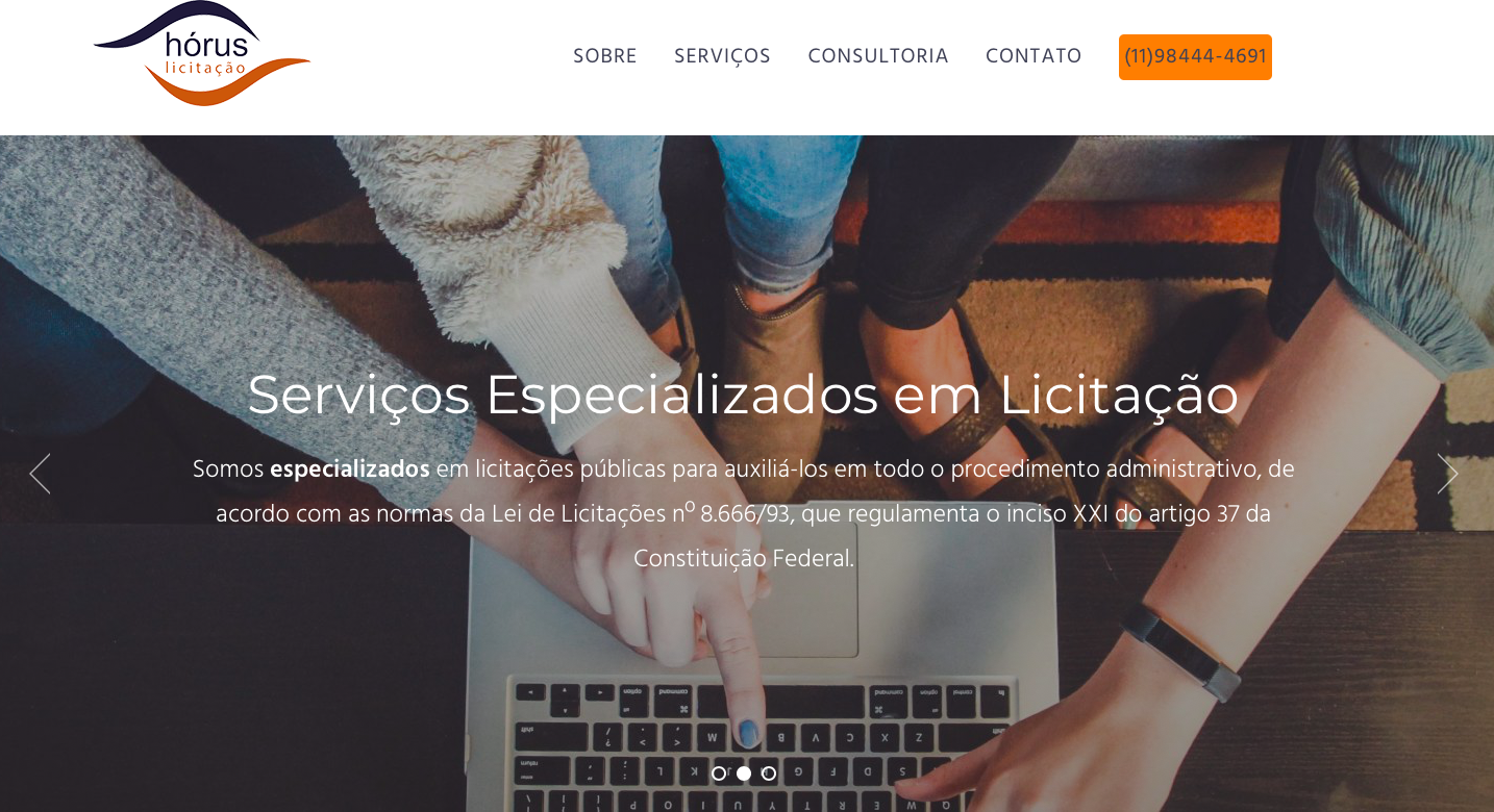 site-horus_licitacao
